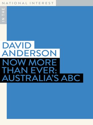 cover image of Now More than Ever